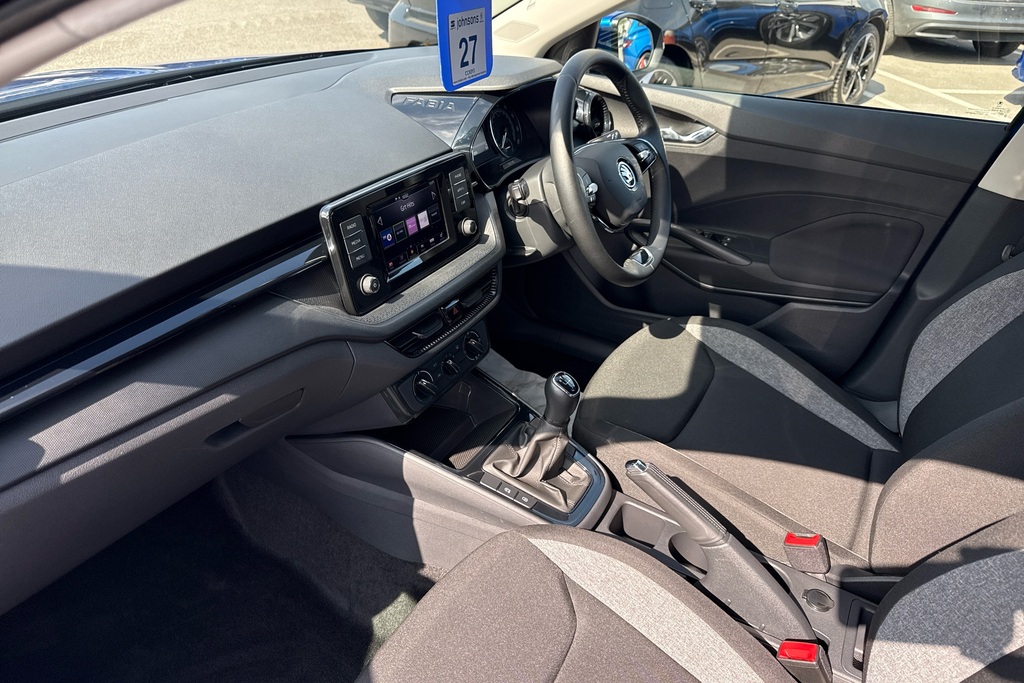 Skoda Fabia 1.0 Tsi Se Comfort Blue #2