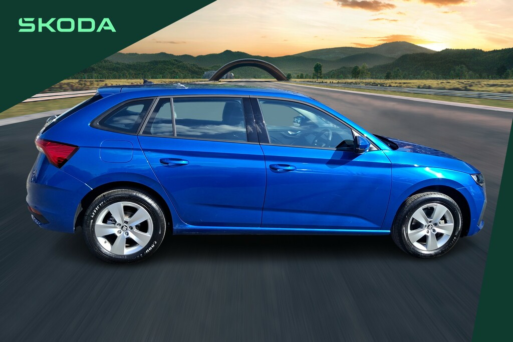 Skoda Scala 1.0 Tsi 116 Se Edition Dsg KP75EJF Blue #4