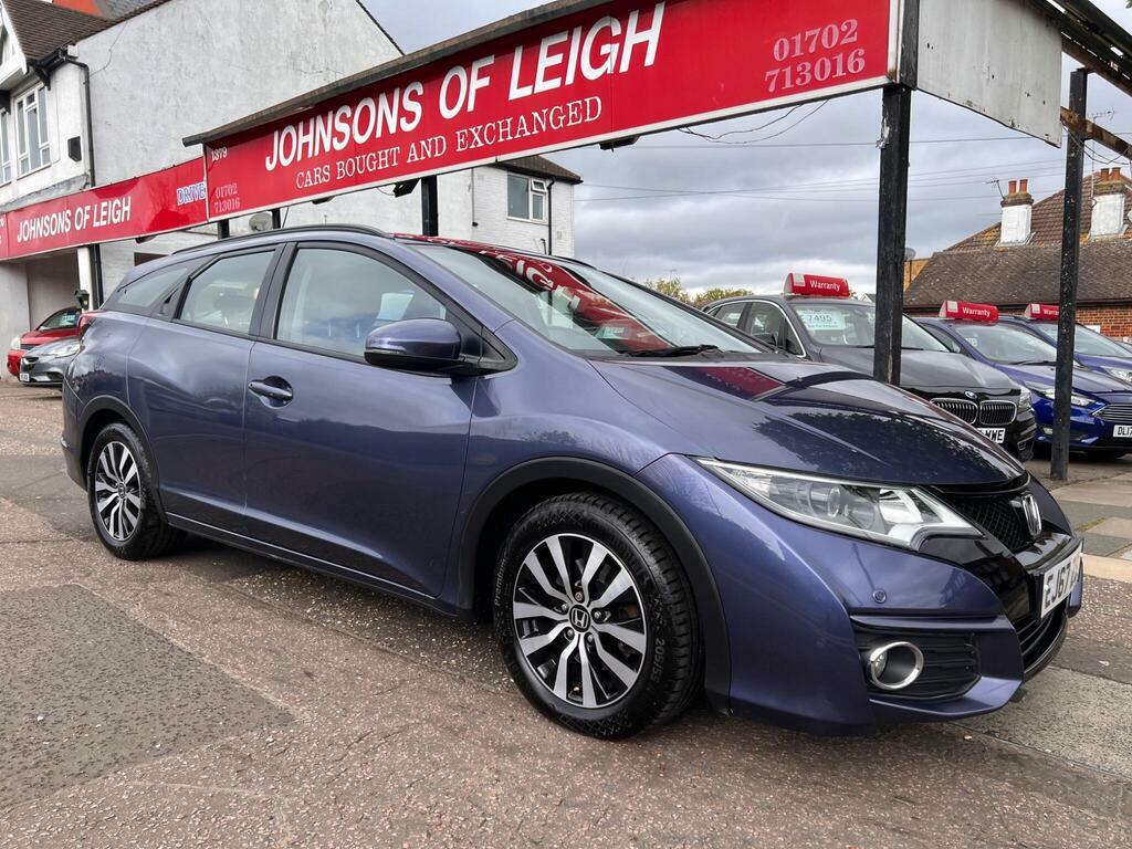Honda Civic 1.6 I-dtec Se Plus Tourer Euro 5 S S Blue
