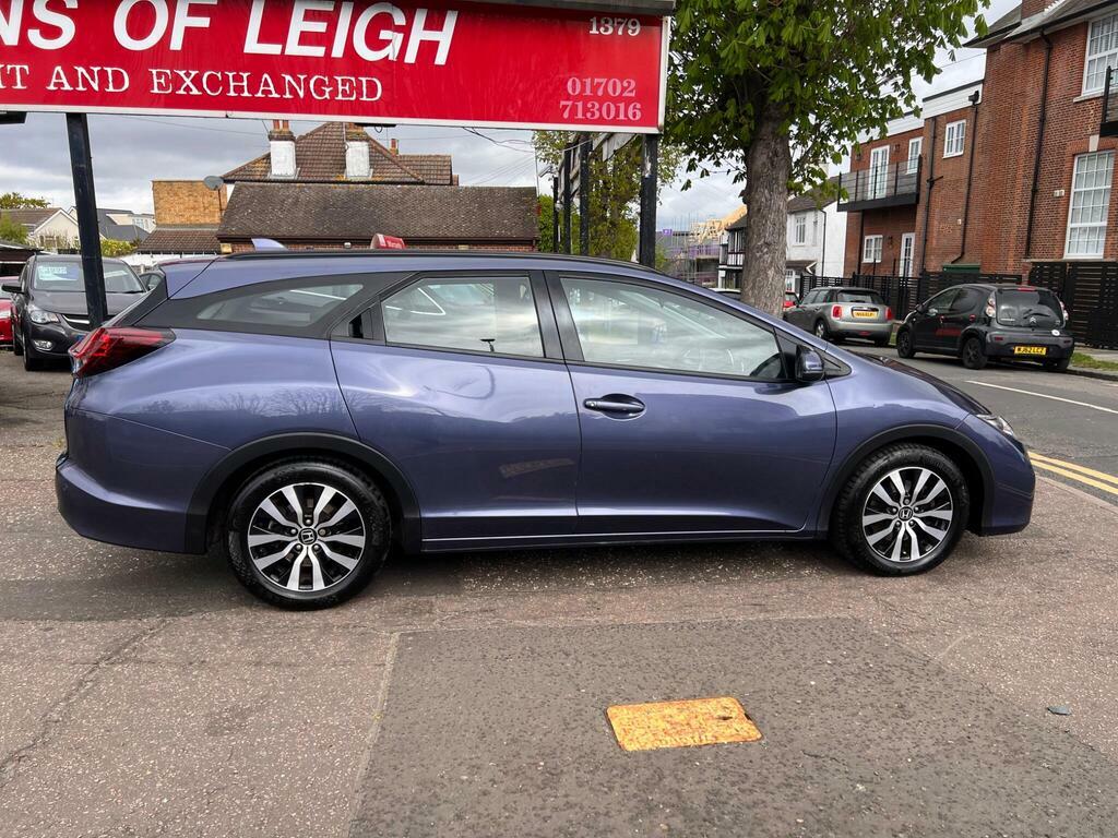 Honda Civic 1.6 I-dtec Se Plus Tourer Euro 5 S S Blue #5