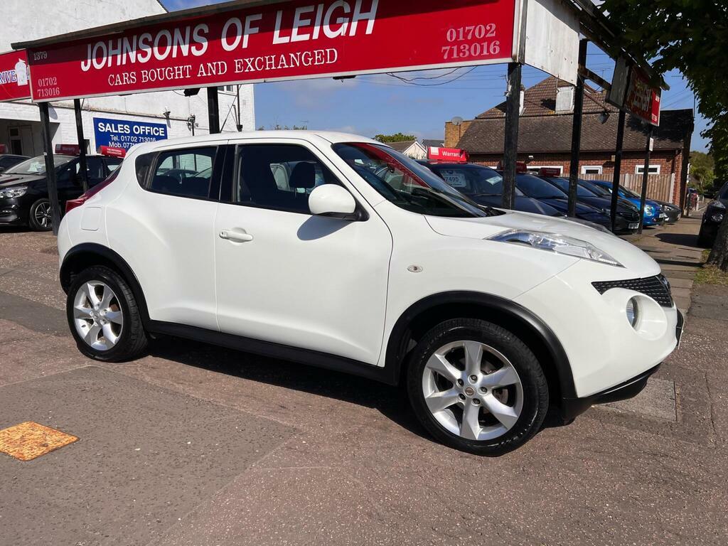 Nissan Juke 1.6 Acenta Euro 5 Ss LG12JZJ White #4