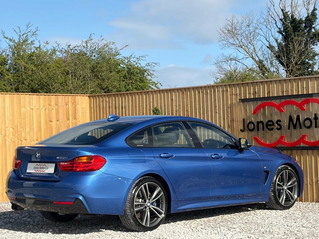 BMW 4 Series Gran Coupe 2L M Sport Blue #6