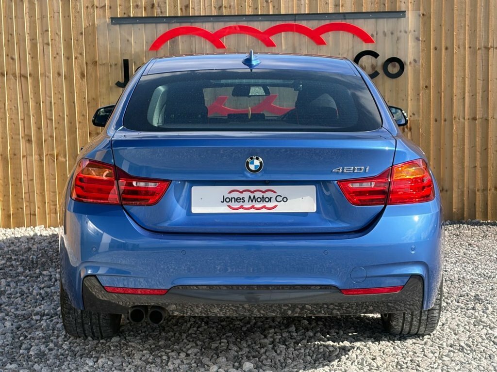 BMW 4 Series Gran Coupe 2L M Sport Blue #5