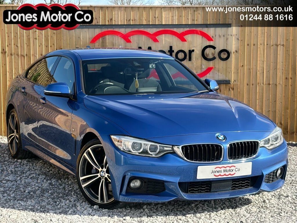 BMW 4 Series Gran Coupe 2L M Sport Blue