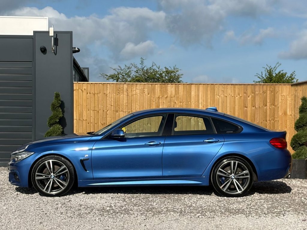 BMW 4 Series Gran Coupe 2L M Sport Blue #4