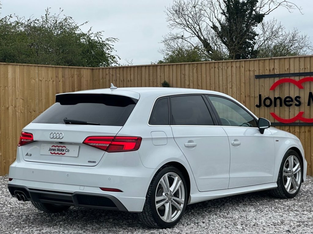 Audi A3 2L S Line NL67CJM White #6