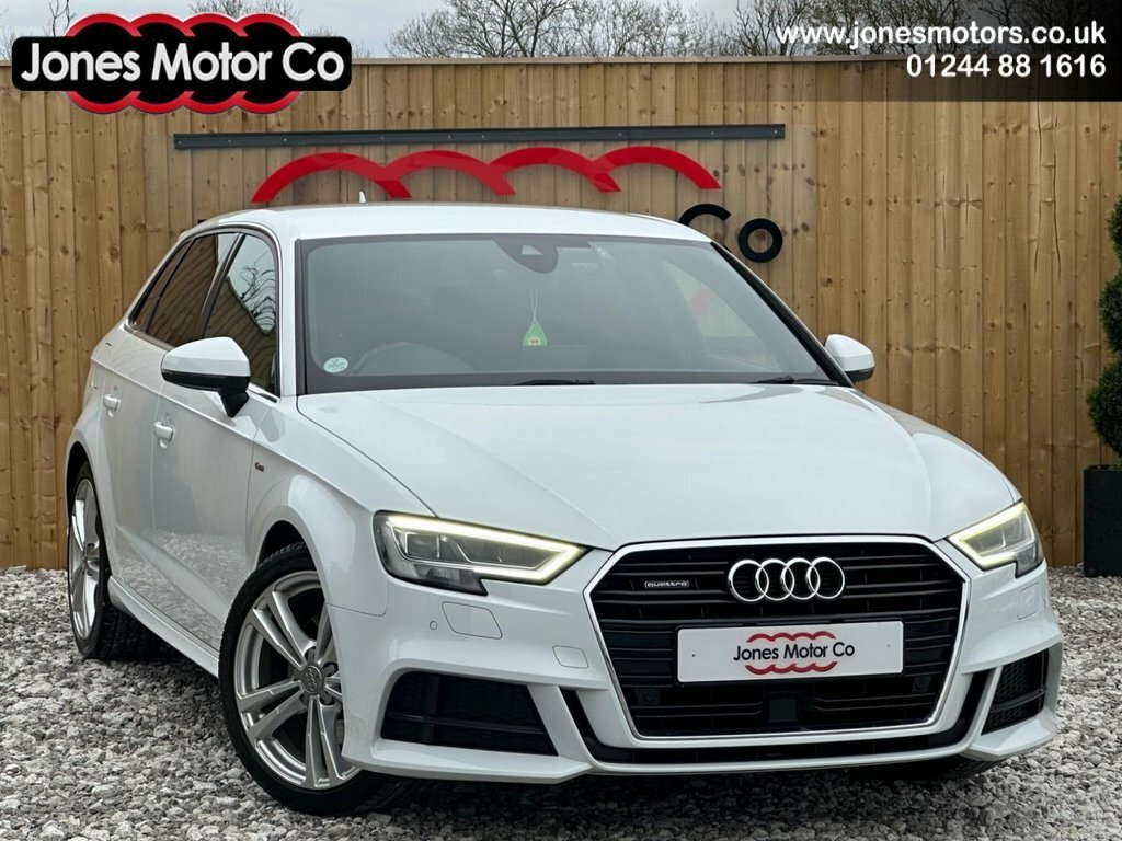 Audi A3 2L S Line White