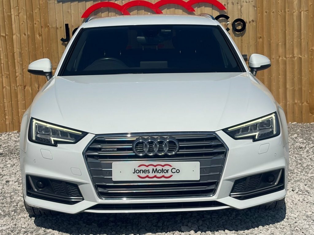 Audi A4 Avant 2L S Line White #2