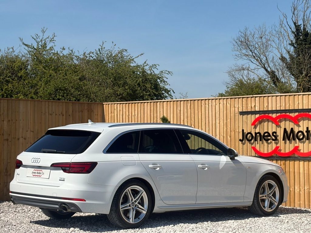 Audi A4 Avant 2L S Line White #6
