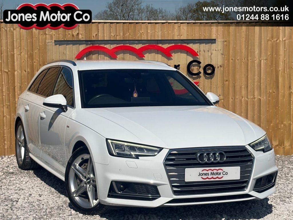 Audi A4 Avant 2L S Line White