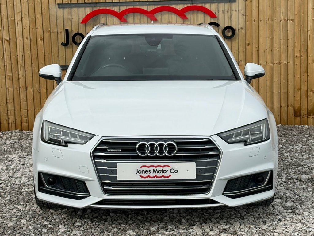 Audi A4 Avant 2L S Line White #2