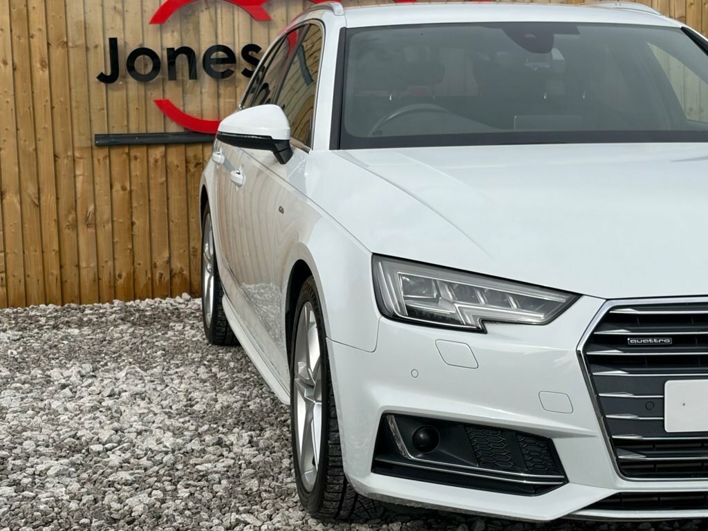 Audi A4 Avant 2L S Line White #6