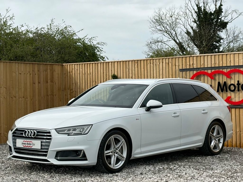 Audi A4 Avant 2L S Line White #3