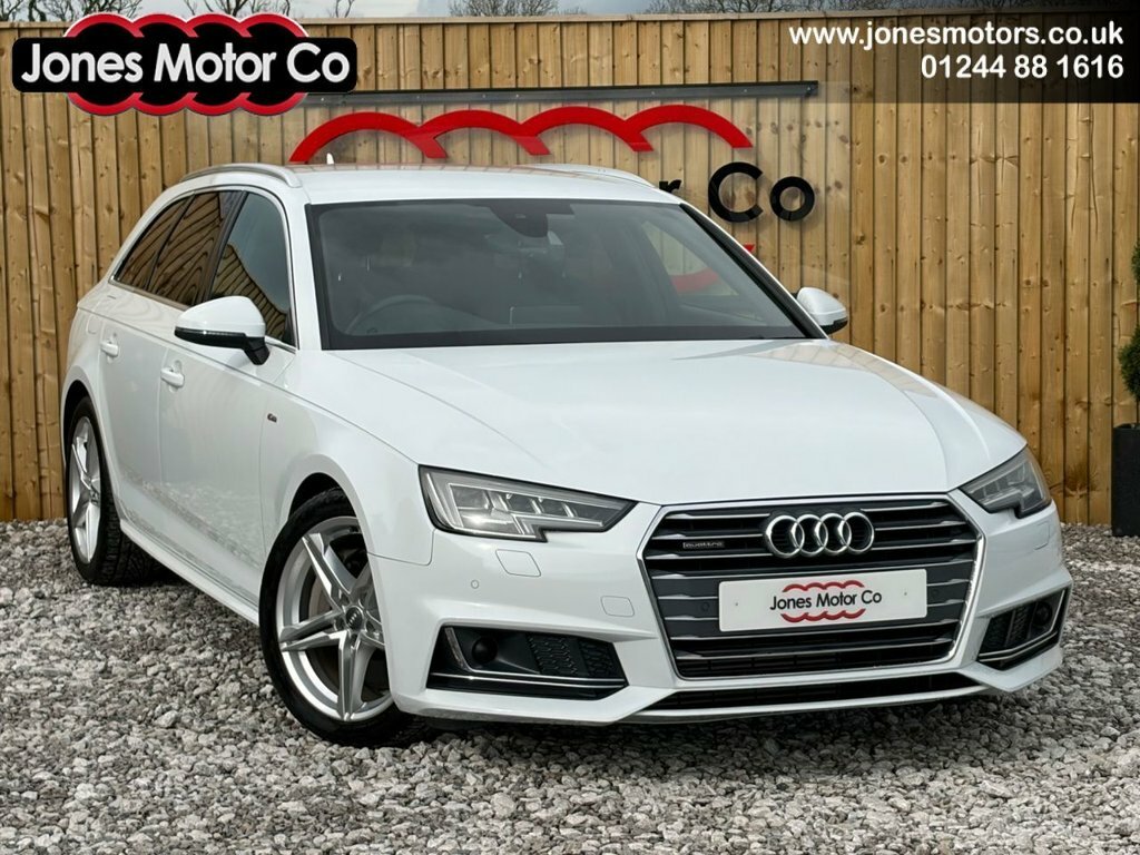 Audi A4 Avant 2L S Line White