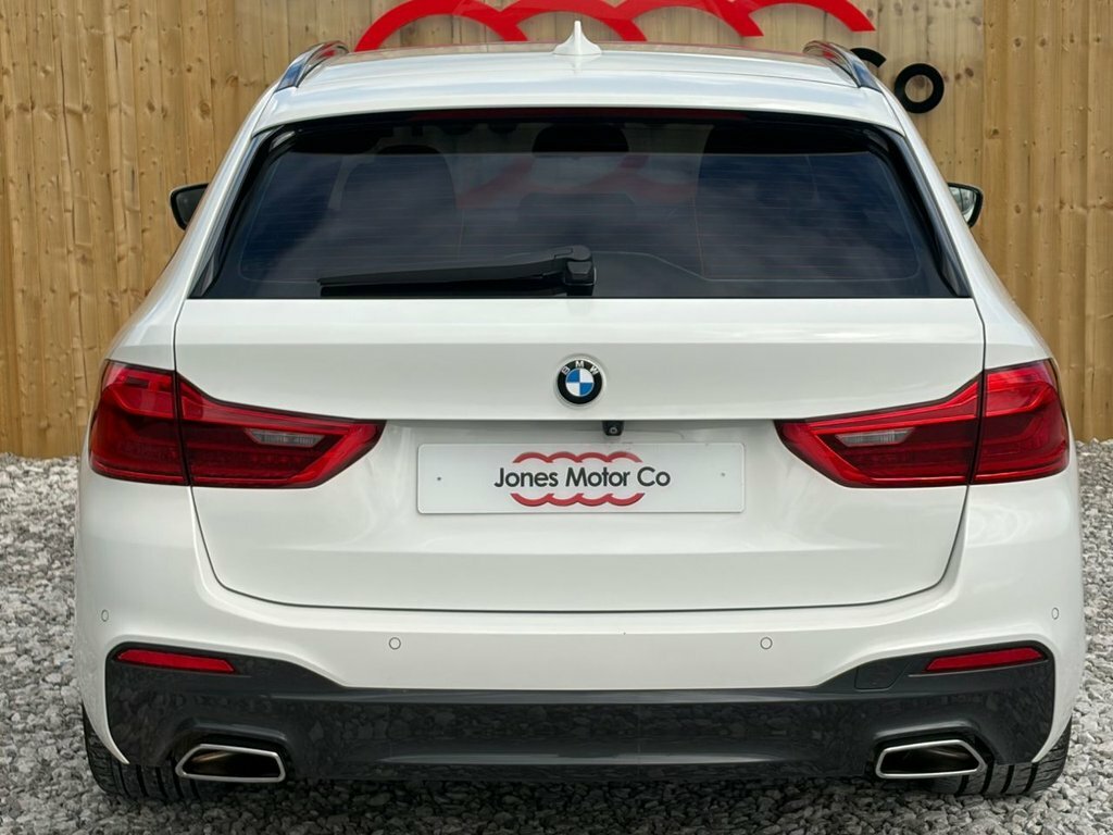 BMW 5 Series 2L M Sport AO17MCJ White #5