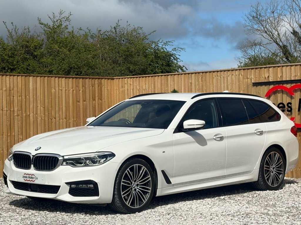 BMW 5 Series 2L M Sport AO17MCJ White #3