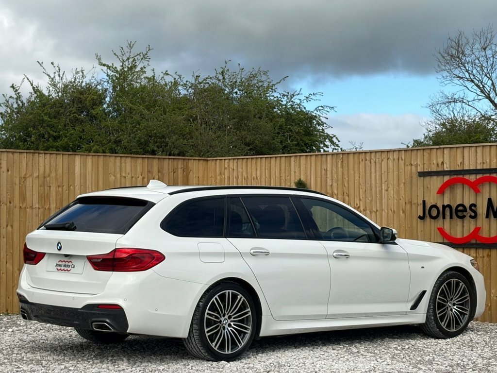 BMW 5 Series 2L M Sport AO17MCJ White #6