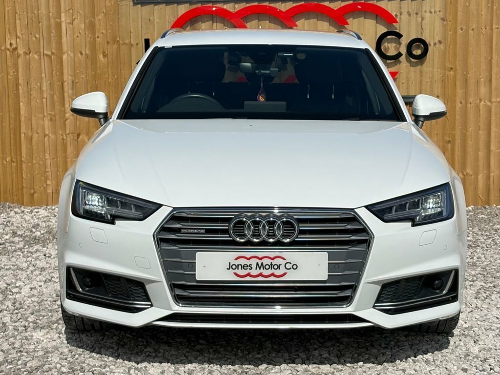 Audi A4 Avant 2L S Line White #2