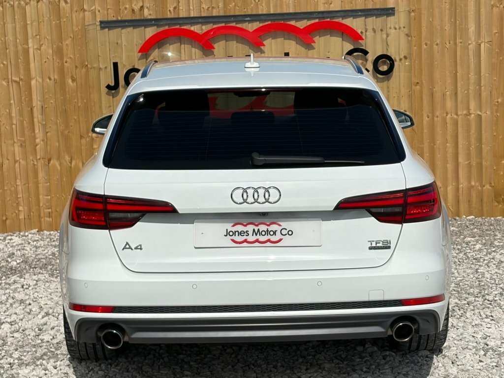Audi A4 Avant 2L S Line White #5
