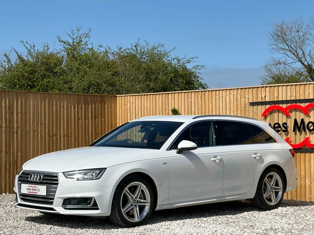 Audi A4 Avant 2L S Line White #3