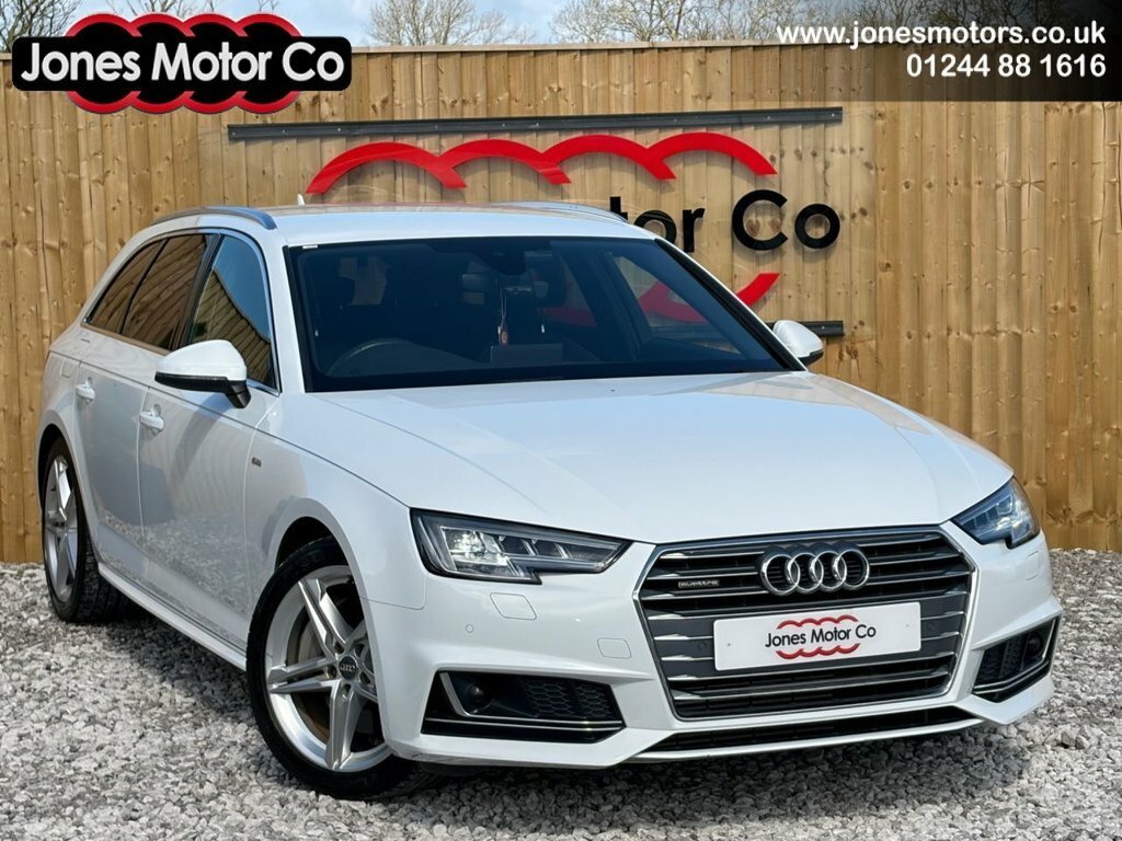 Audi A4 Avant 2L S Line White