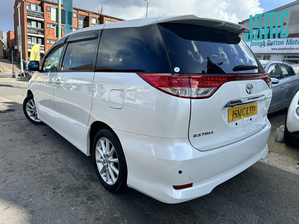 Toyota Estima Aeras G 2.4 White #4