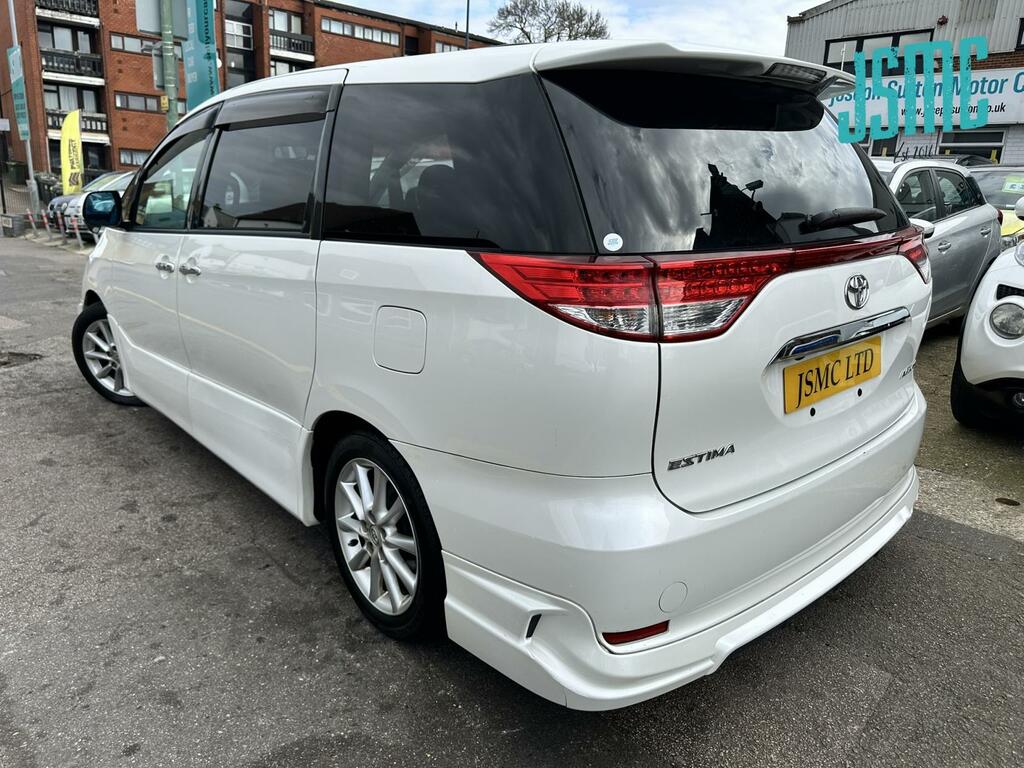 Toyota Estima Aeras G Edition White #6