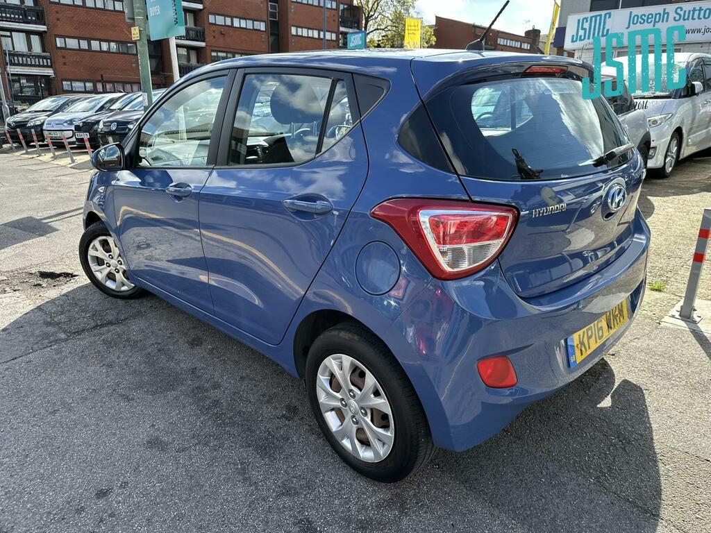 Hyundai I10 1.0 Se Hatchback Euro 5 66 Ps KP16WKM Blue #3