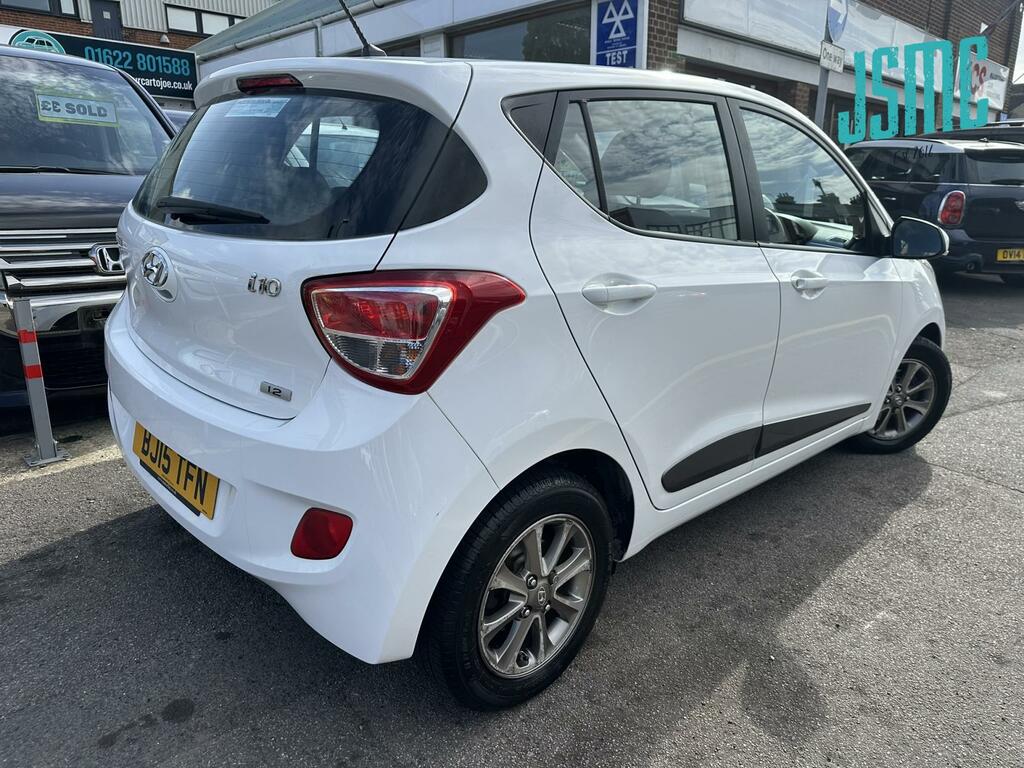 Hyundai I10 1.2 Premium Hatchback Euro 5 87 BJ15TFN White #6