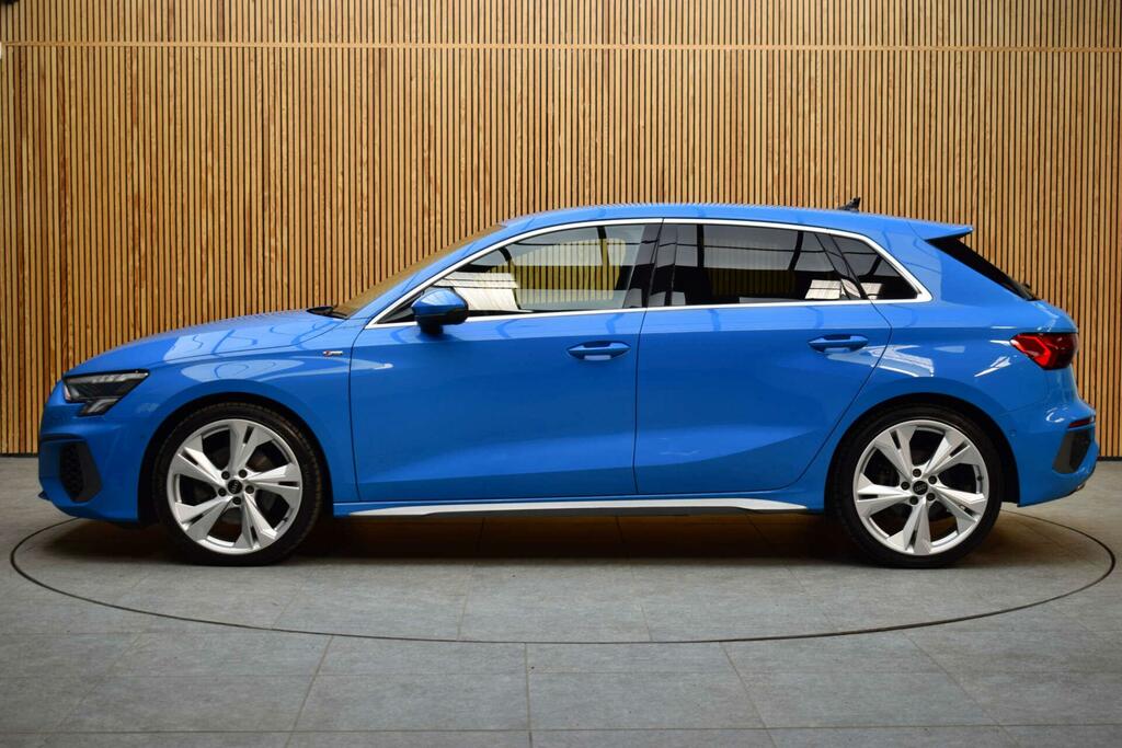 Audi A3 1.5 Tfsi 35 S Line Sportback S Tronic Euro 6 Ss DS71HTT Blue #6