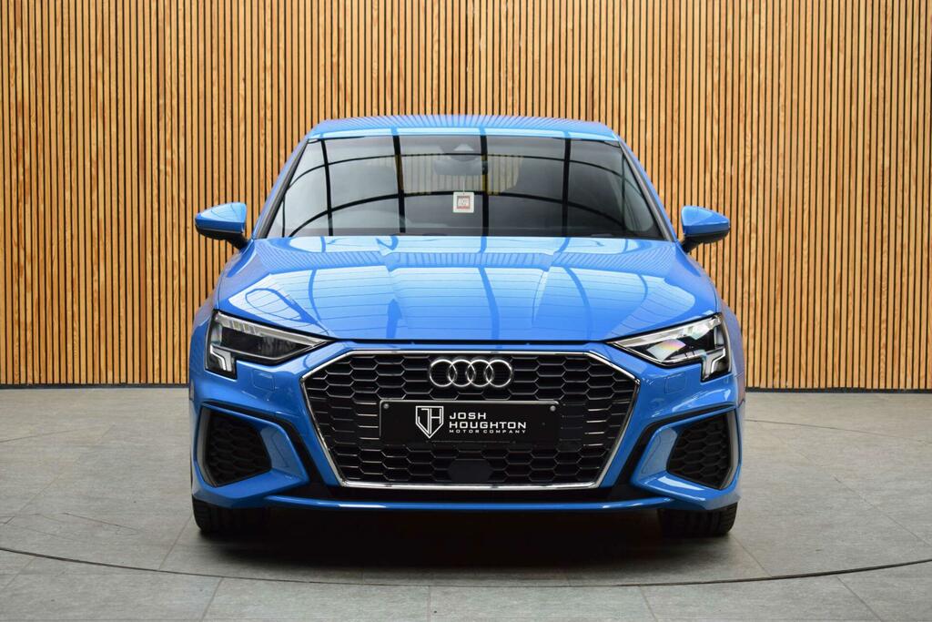 Audi A3 1.5 Tfsi 35 S Line Sportback S Tronic Euro 6 Ss DS71HTT Blue #4