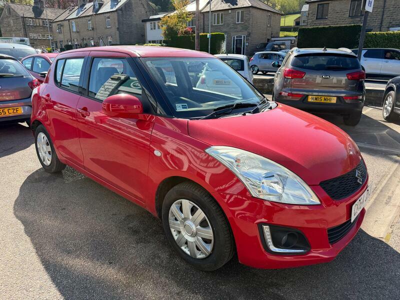 Suzuki Swift 1.2-sz2-hatchback-5dr-petrol-manual-euro-5-94-ps CK64JHJ Red #6