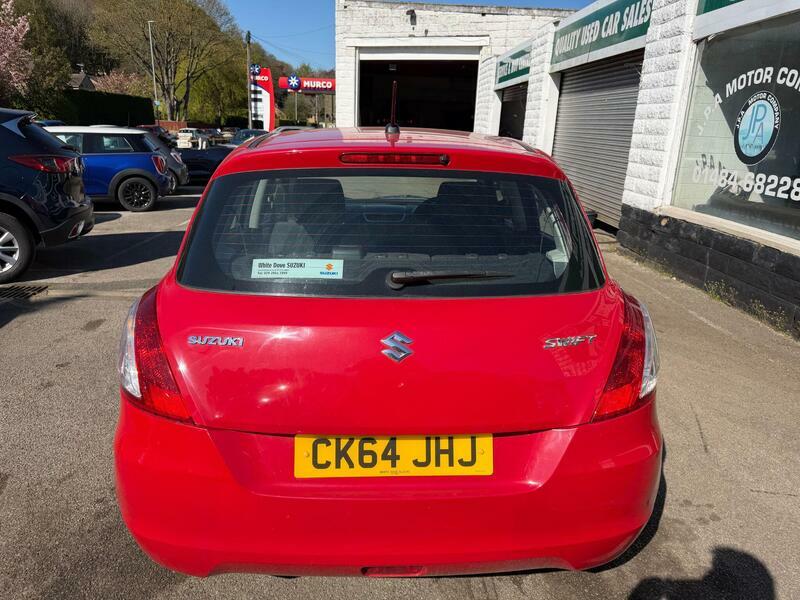Suzuki Swift 1.2-sz2-hatchback-5dr-petrol-manual-euro-5-94-ps CK64JHJ Red #3