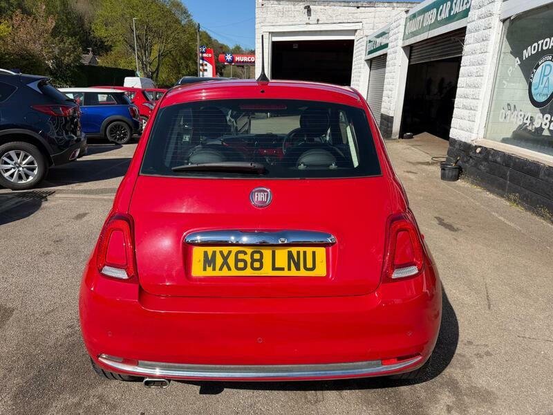 Fiat 500 1.2-lounge-hatchback-3dr-petrol-manual-euro-6-ss Red #3