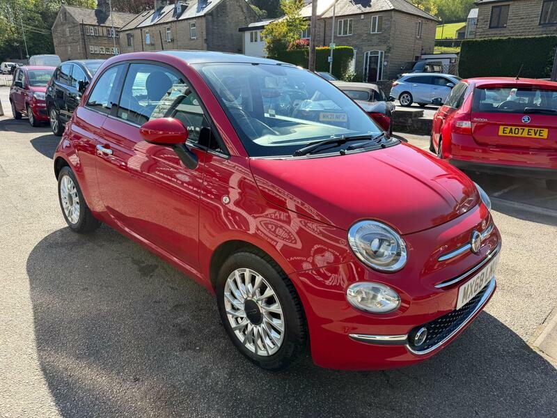 Fiat 500 1.2-lounge-hatchback-3dr-petrol-manual-euro-6-ss Red #6