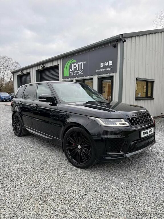 Land Rover Range Rover Sport 2018 3.0 Sd V6 Hse Suv 4Wd Euro 6 Black