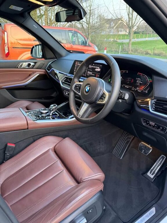 BMW X5 2019 3.0 30D M Sport Suv Xdrive Eu FJ69HMK White #6