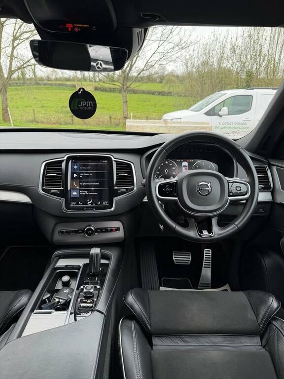 Volvo XC90 2020 2.0 B5 Mhev R-design Suv Hybrid Au YY69VND Grey #6