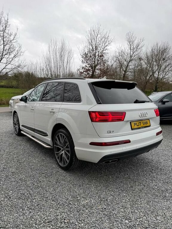 Audi Q7 2017 3.0 Tdi V6 S Line Suv Tiptronic Qu PL17VHN White #4