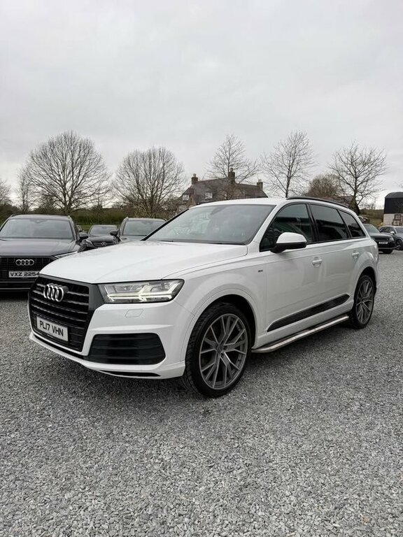 Audi Q7 2017 3.0 Tdi V6 S Line Suv Tiptronic Qu PL17VHN White #3