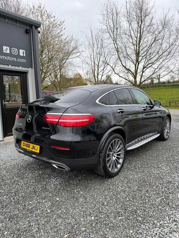 Mercedes-Benz GLC Class 2018 2.1 Glc250d Amg Line Premium Coupe Dies GV68JNJ Black #2