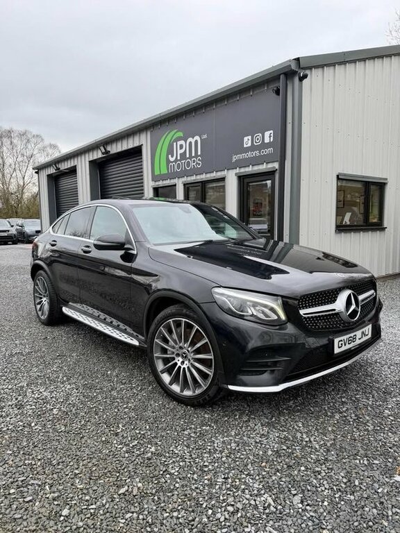 Mercedes-Benz GLC Class 2018 2.1 Glc250d Amg Line Premium Coupe Dies Black