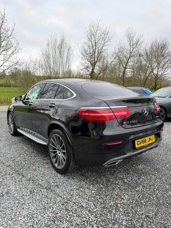 Mercedes-Benz GLC Class 2018 2.1 Glc250d Amg Line Premium Coupe Dies GV68JNJ Black #4
