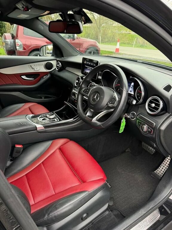 Mercedes-Benz GLC Class 2018 2.1 Glc250d Amg Line Premium Coupe Dies GV68JNJ Black #6
