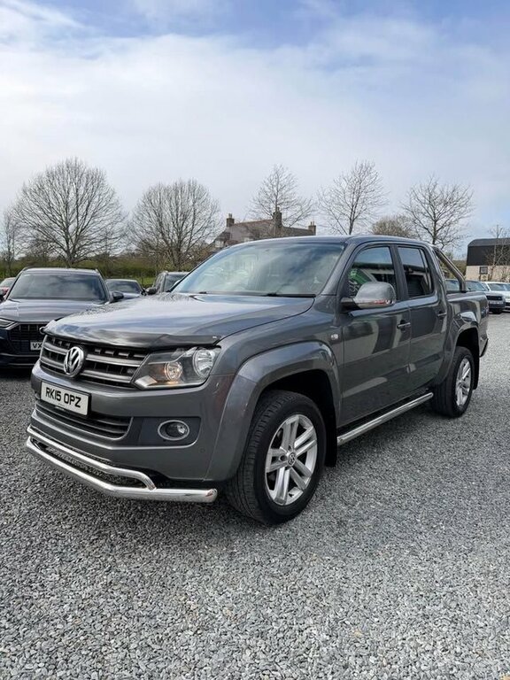 Volkswagen Amarok 2015 2.0 Bitdi Bluemotion Tech Highline Pickup Dou RK15OPZ Grey #2