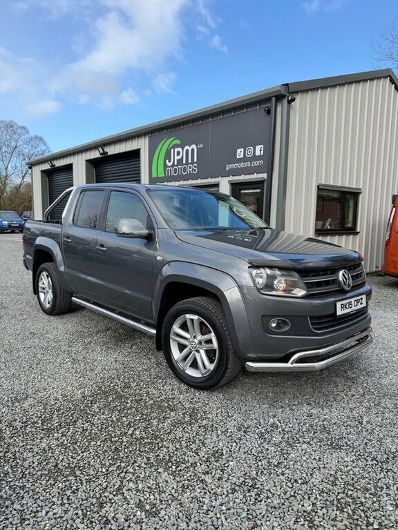 Volkswagen Amarok 2015 2.0 Bitdi Bluemotion Tech Highline Pickup Dou Grey