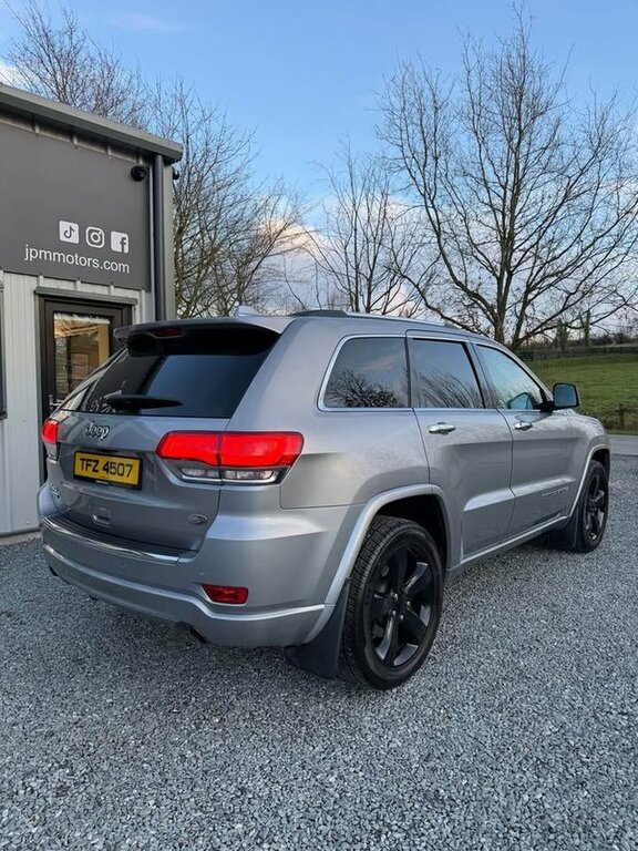 Jeep Grand Cherokee 2014 3.0 V6 Crd Overland Suv 4Wd E TFZ4507 Grey #4
