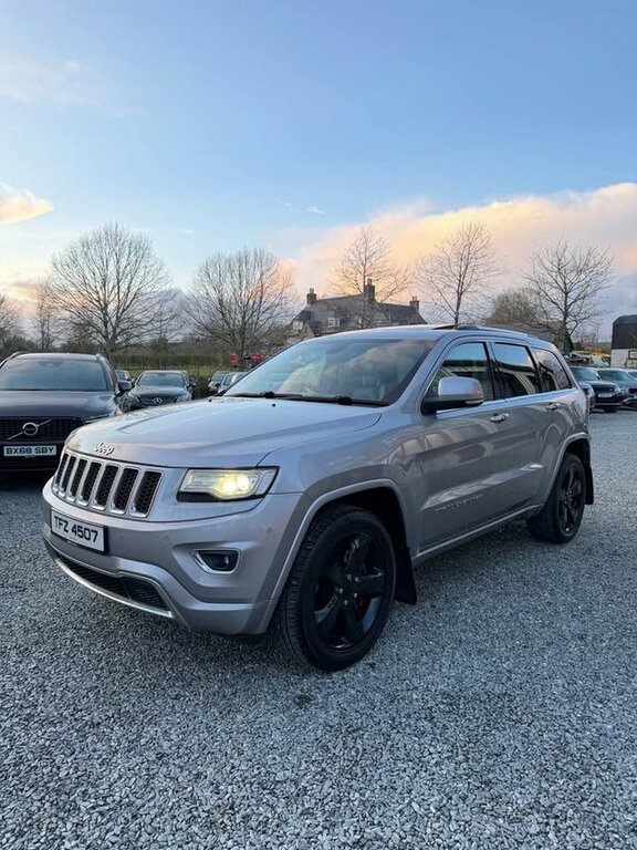 Jeep Grand Cherokee 2014 3.0 V6 Crd Overland Suv 4Wd E TFZ4507 Grey #2