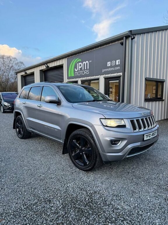 Jeep Grand Cherokee 2014 3.0 V6 Crd Overland Suv 4Wd E Grey