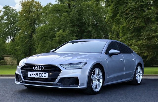 Audi A7 2019 2.0 Tfsi 45 S Line Sportback S Tro Silver #2